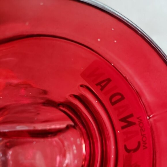 Molson Canadian Red Skii Boot Mug  Stein 3.75"Diam x 7.5"h - Picture 7 of 10